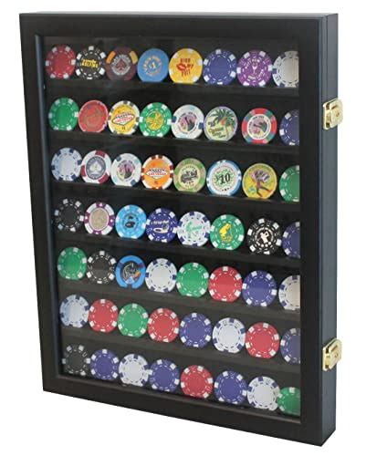 poker chip display album
